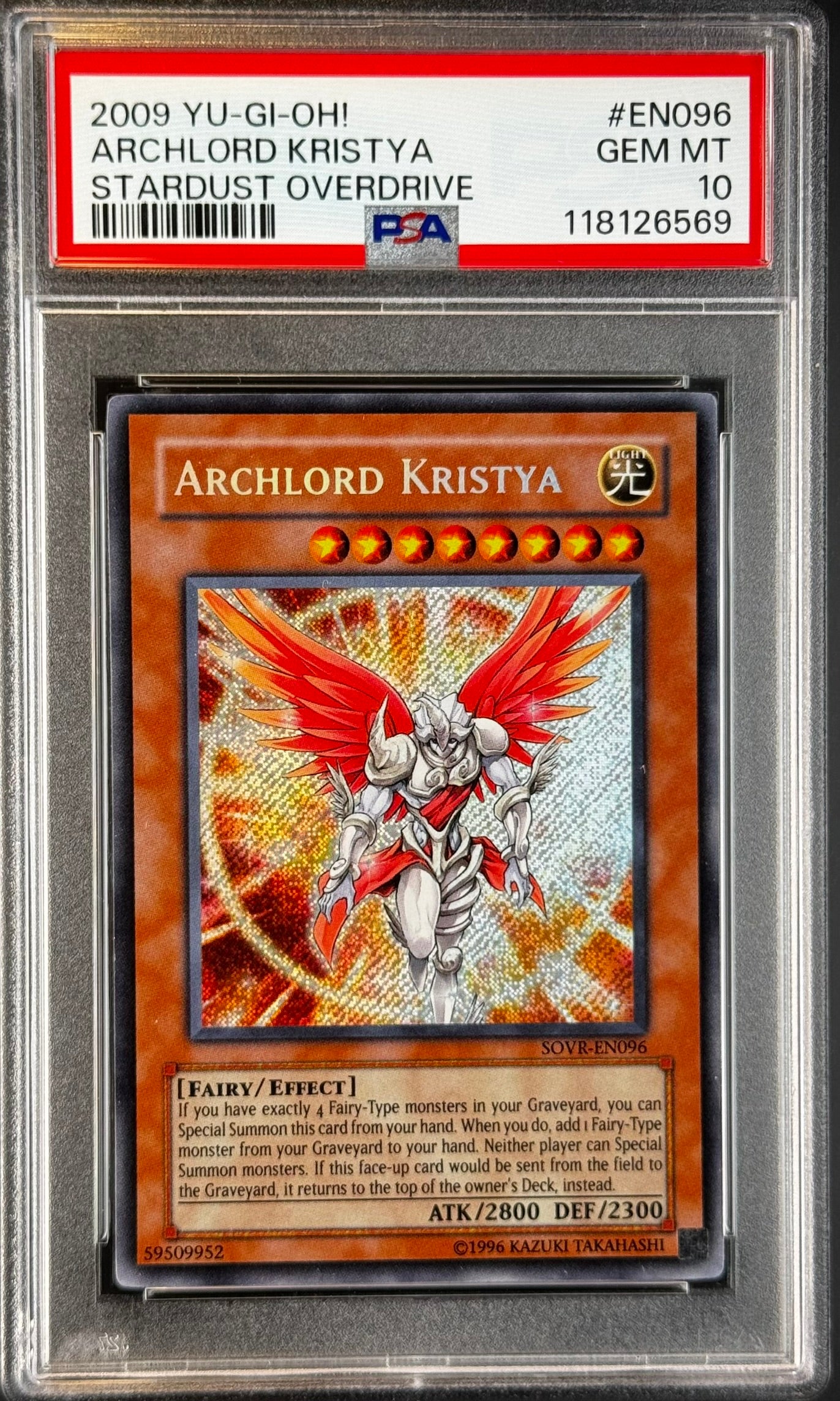 Archlord Kristya SOVR-EN096 gradé 10