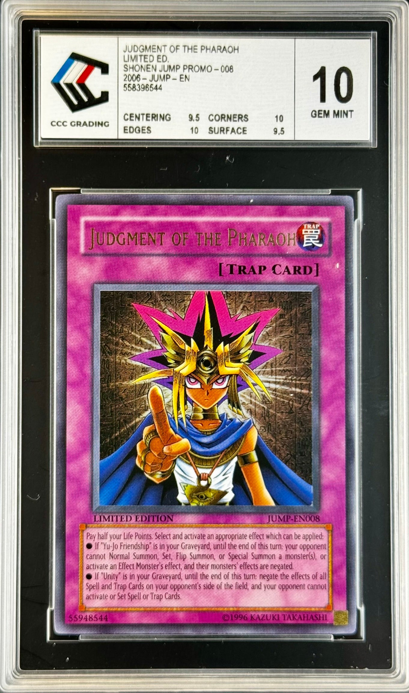 Judgment of the Pharaoh JUMP Gradé 10