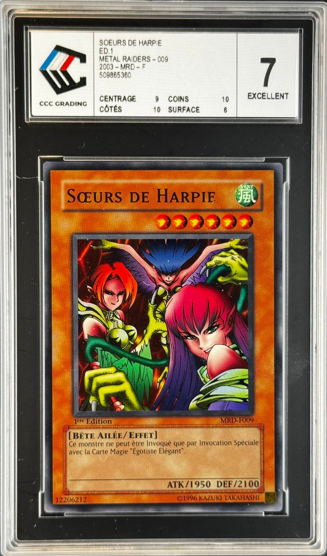 Sœurs de Harpie MRD-F009 1st Gradé 7