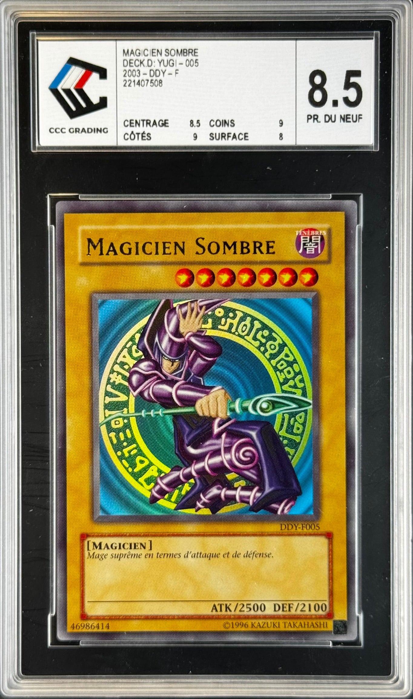 Magicien Sombre DDY-F005 Gradé 8.5