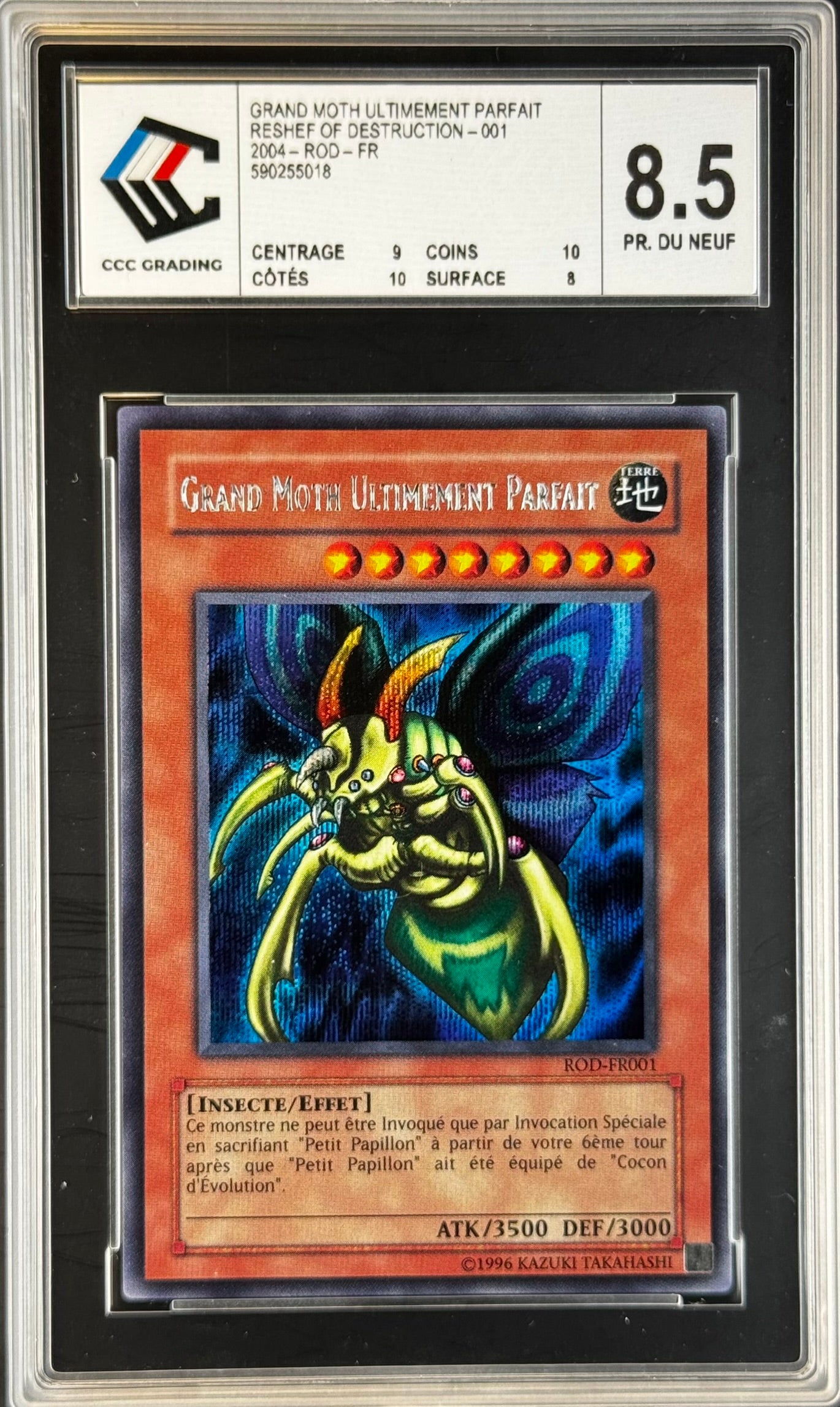 Grand Moth Ultimement Parfait ROD Gradé 8.5