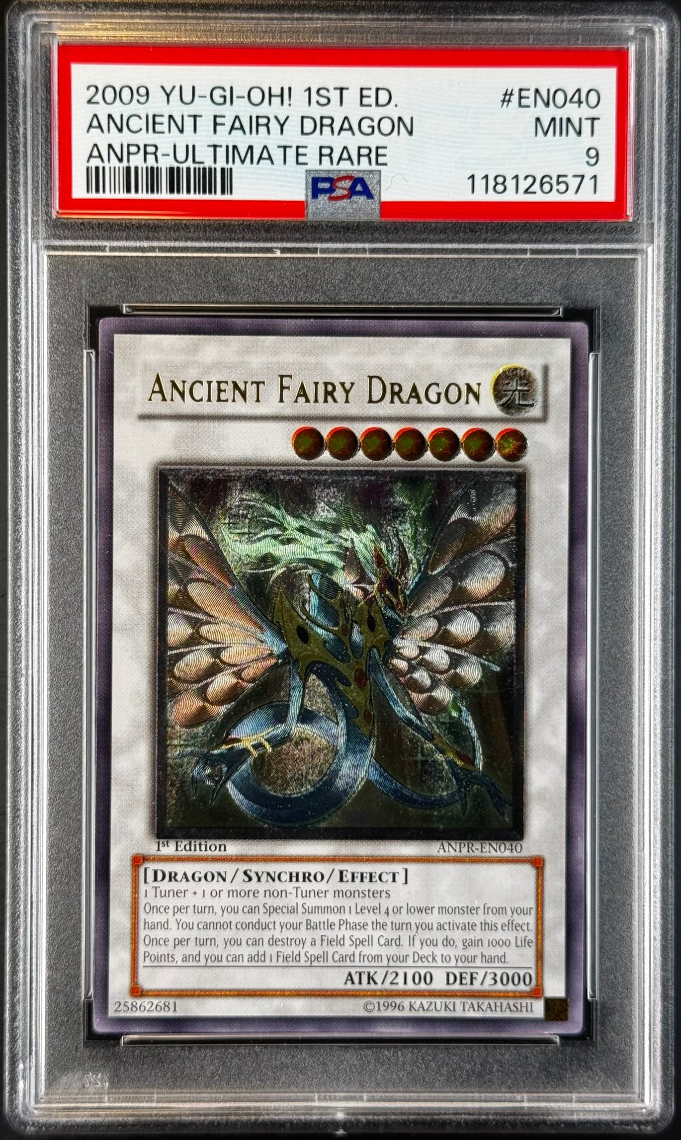 Ancient Fairy Dragon ANPR-EN040 1st Gradé 9