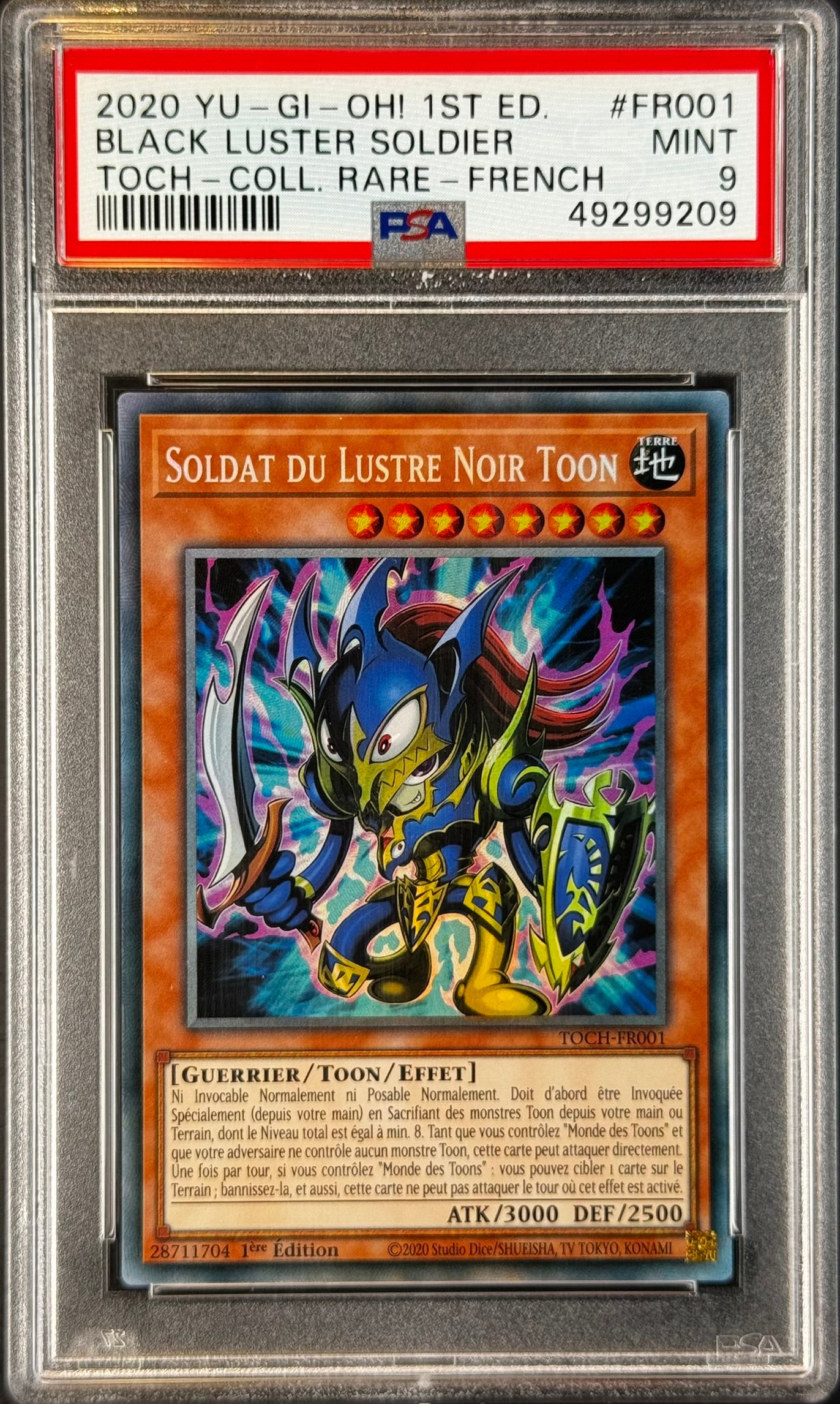 Soldat du Lustre Noir Toon TOCH-FR001 1st gradé 9