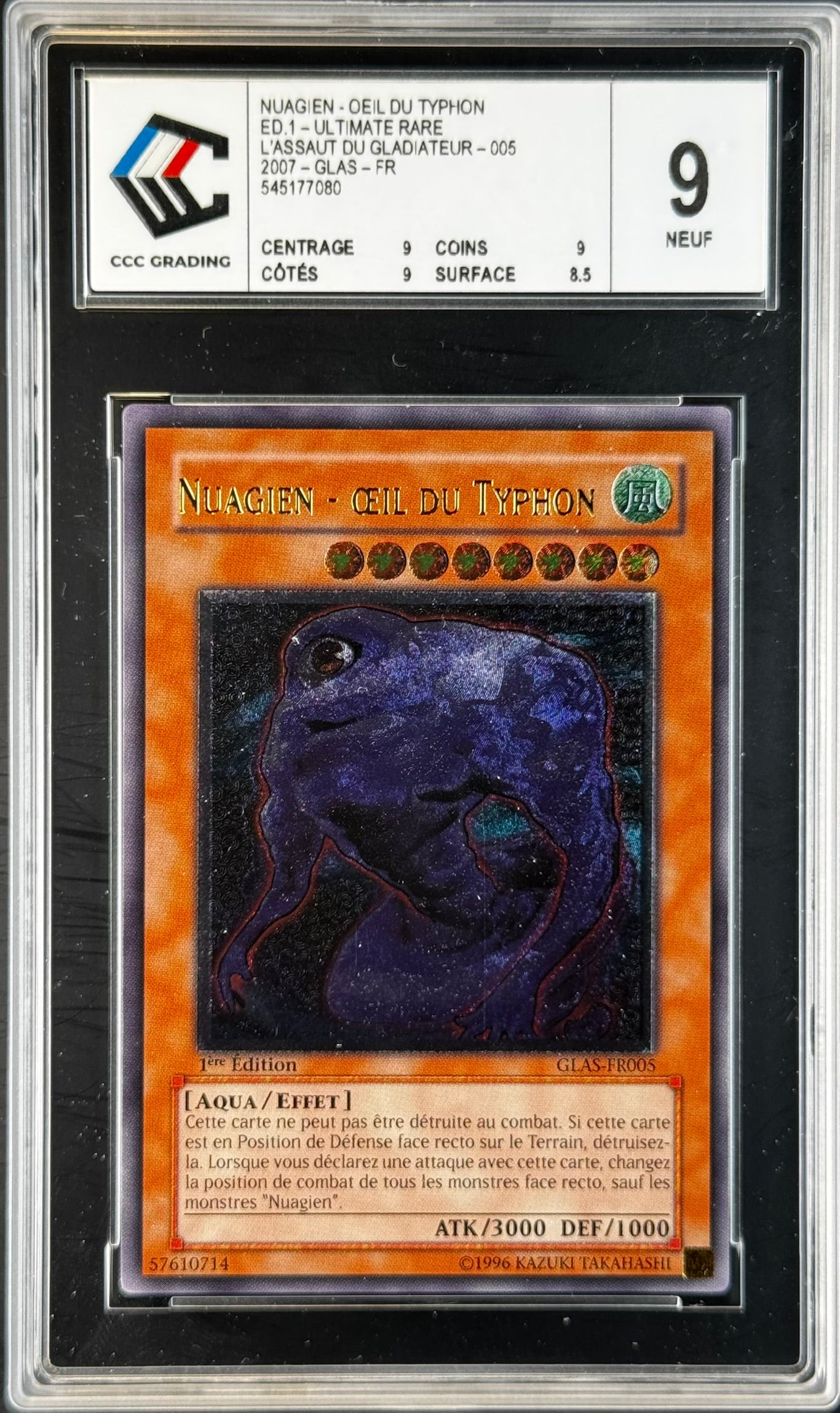 Nuagien Œil du Typhon GLAS-FR005 Gradé 9 1st