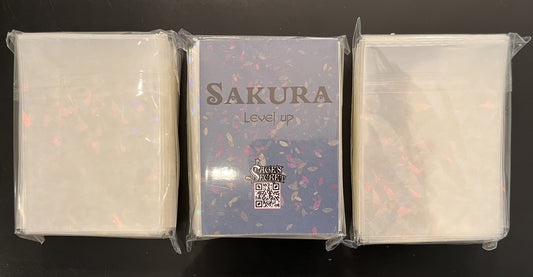 Oversleeve Sakura de Ghezzi - Paquet de 100 sleeves