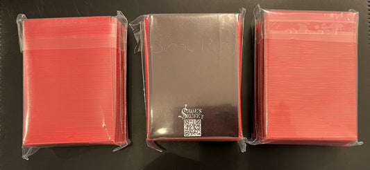 Sleeve Blood Rain de Ghezzi - Paquet de 100 sleeves