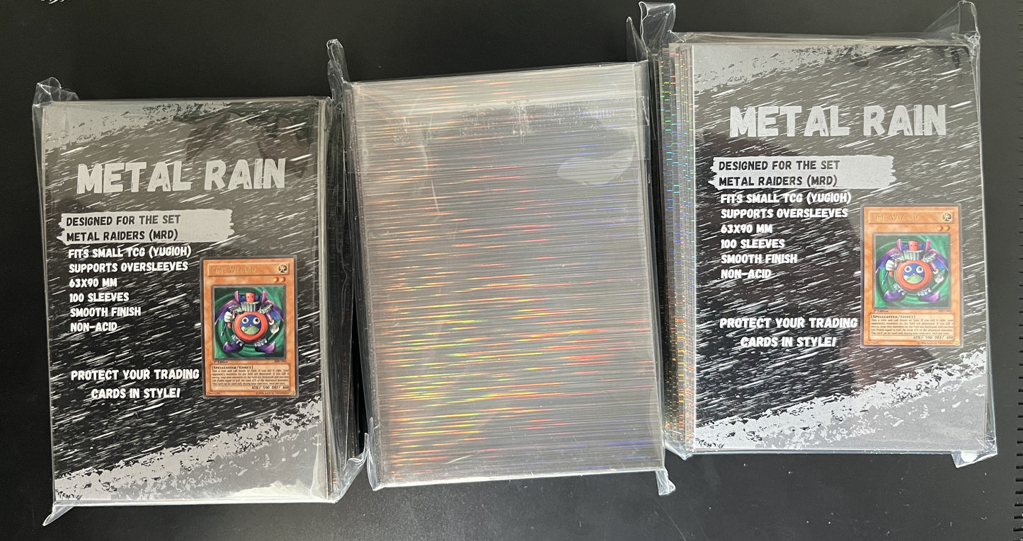 Sleeve Metal Rain 100 sleeves