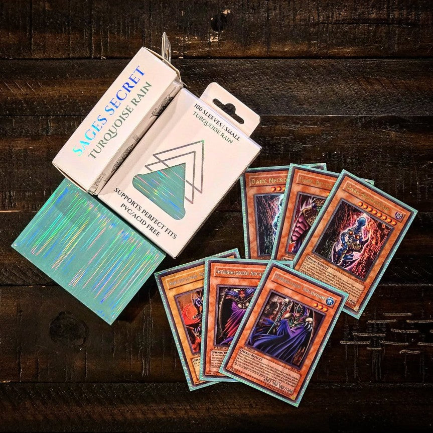 Turquoise Rain 100 sleeves