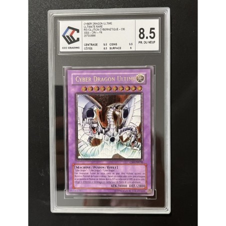Cyber Dragon Ultime CRV-FR036 gradé 8,5
