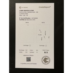 Cyber Dragon Ultime CRV-FR036 gradé 8,5