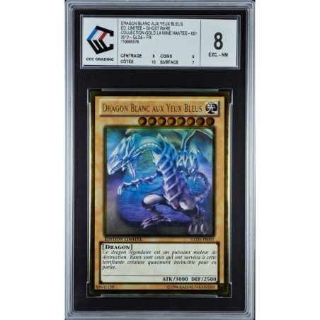 Dragon Blanc aux Yeux Bleus GLD5-FR001 gradé 8