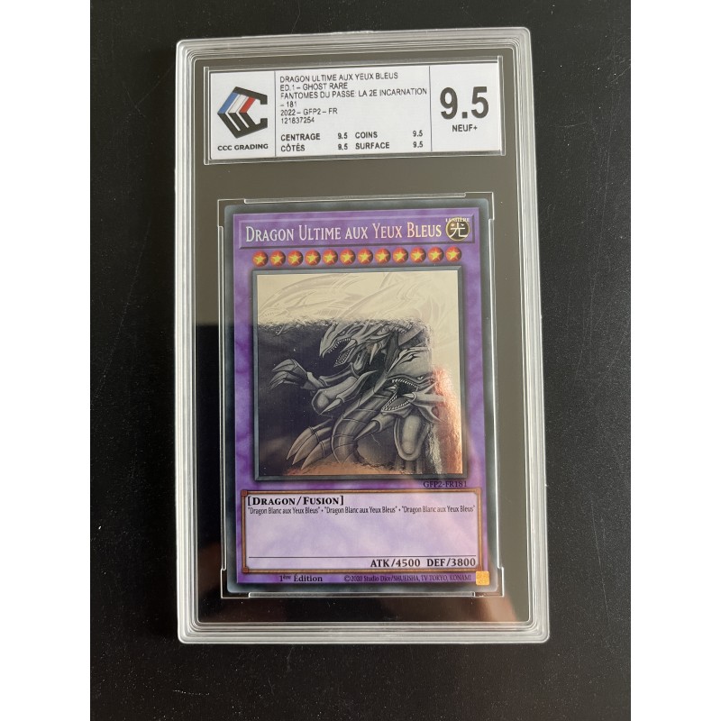 Dragon Ultime aux Yeux Bleus GFP2-FR181 1st gradé 9.5