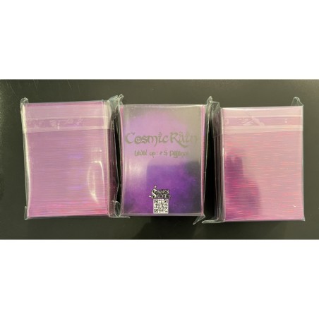 Sleeve Cosmic Rain de Ghezzi - Paquet de 100 sleeves