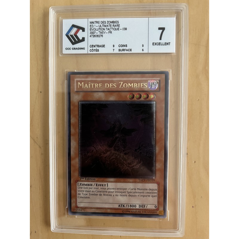 Maitre des Zombies TAEV-FR039 1st gradé 7