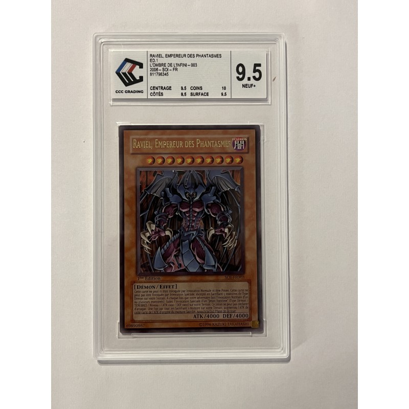 Raviel Empereur des Phantasmes SOI 1st Gradé 9.5