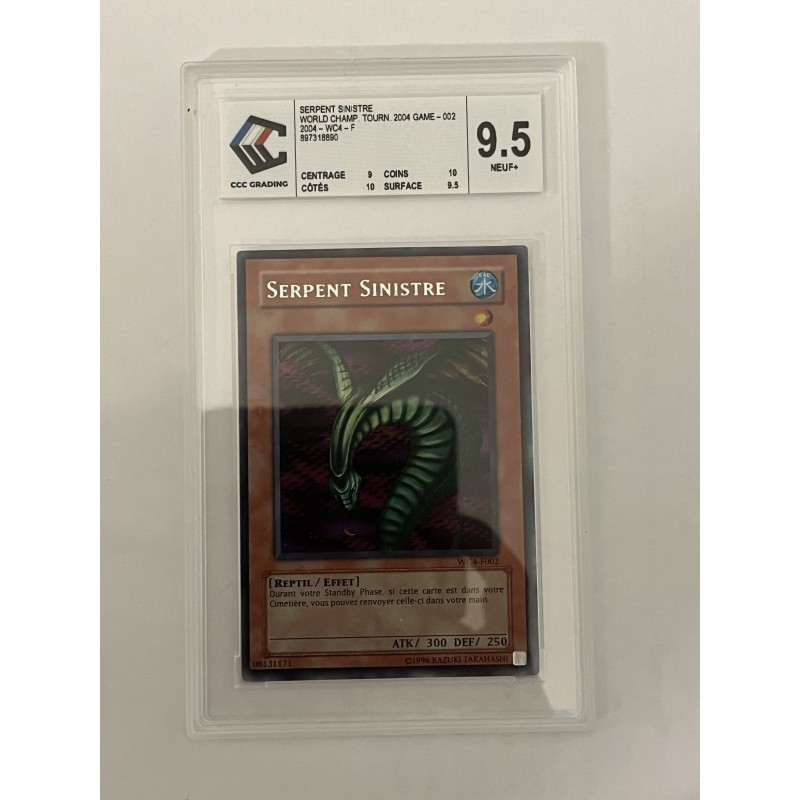 Serpent Sinistre WC4-F003 Gradé 9.5