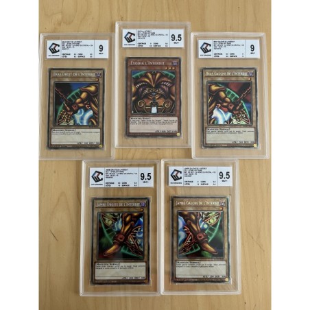 Set d'Exodia Starlight BLCR Gradé