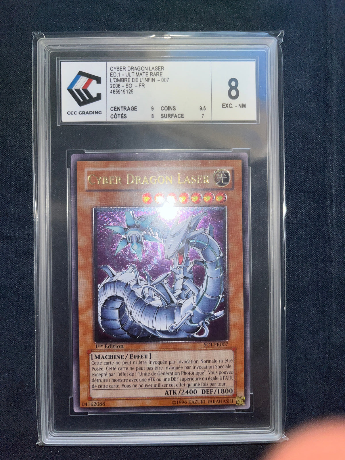 Cyber Dragon Laser SOI-FR007 Gradé 8