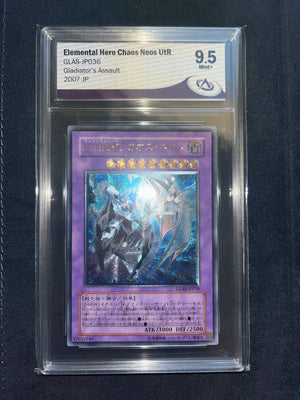 Elemental Hero Chaos Neos GLAS-JP036 Gradé 9,5
