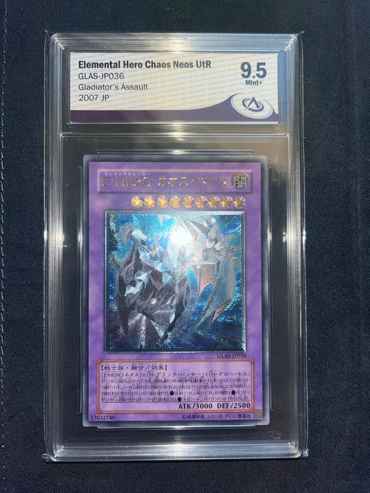 Elemental Hero Chaos Neos GLAS-JP036 Gradé 9,5