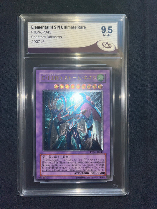 Elemental Hero Storm Neos PTDN-JP043 Gradé 9,5