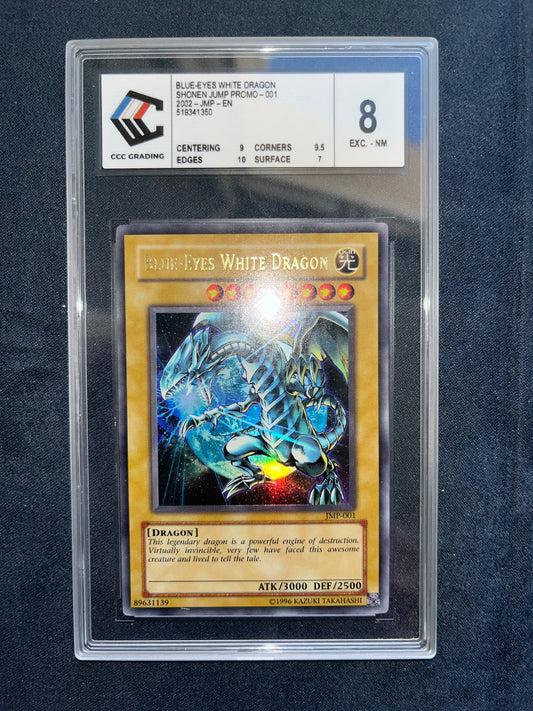 Blue-Eyes White Dragon JMP-001 Gradé 8