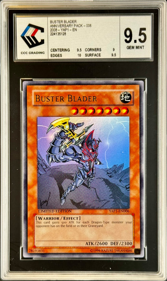 Buster Blader YAP1-EN006 Gradé 9.5