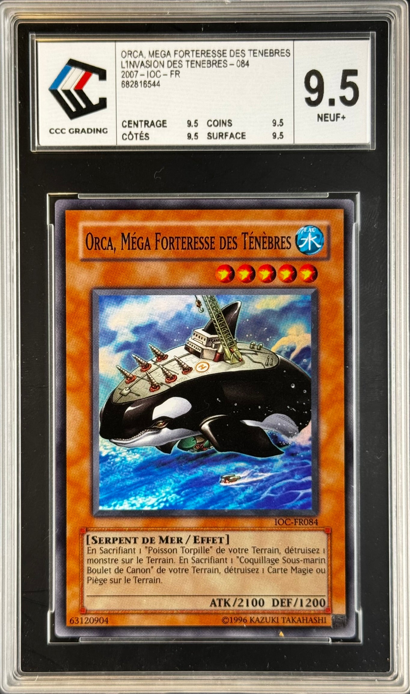 Orca Méga Forteresse des Ténèbres IOC-FR084 gradé 9.5