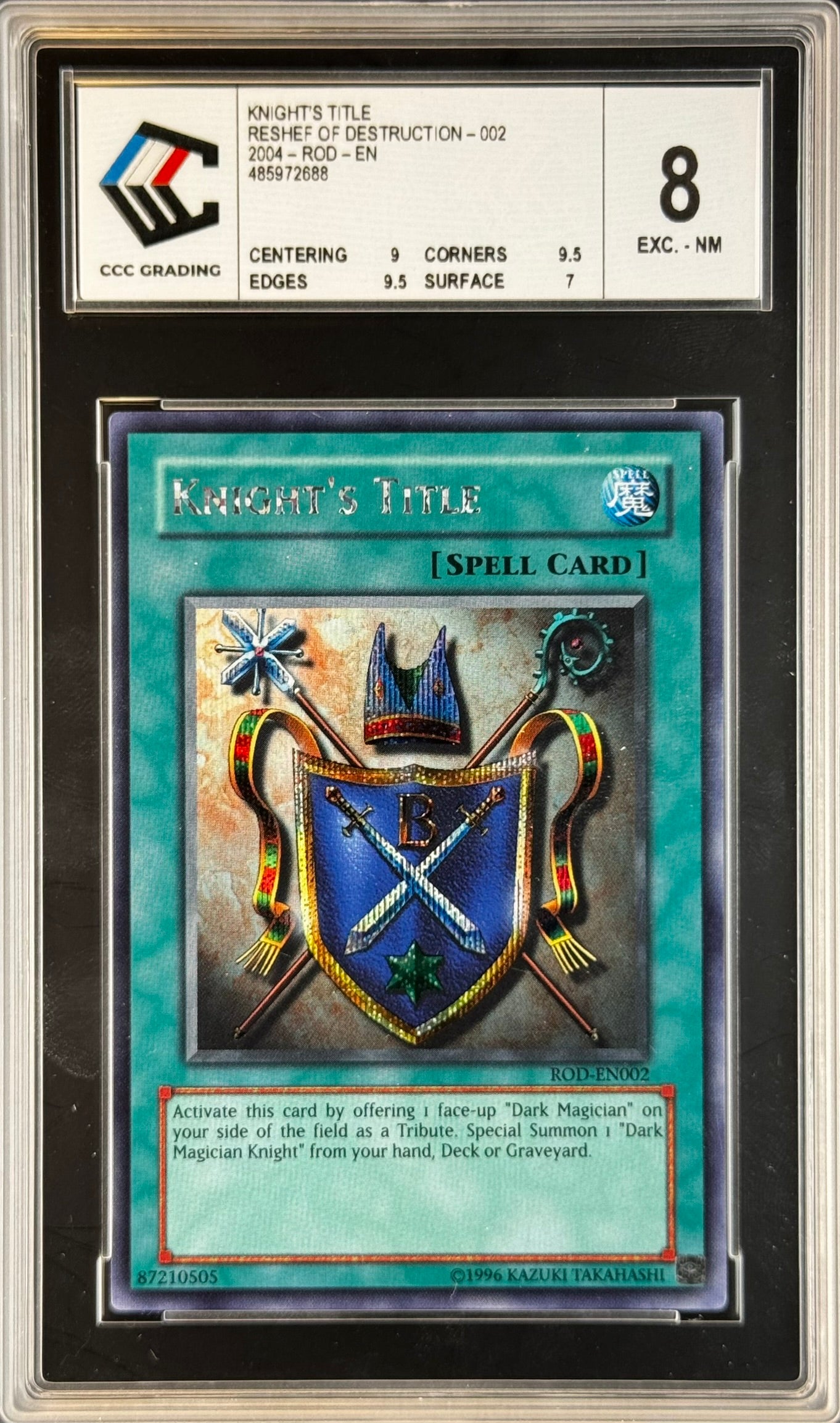 Knight's Title ROD-EN002 Gradé 8