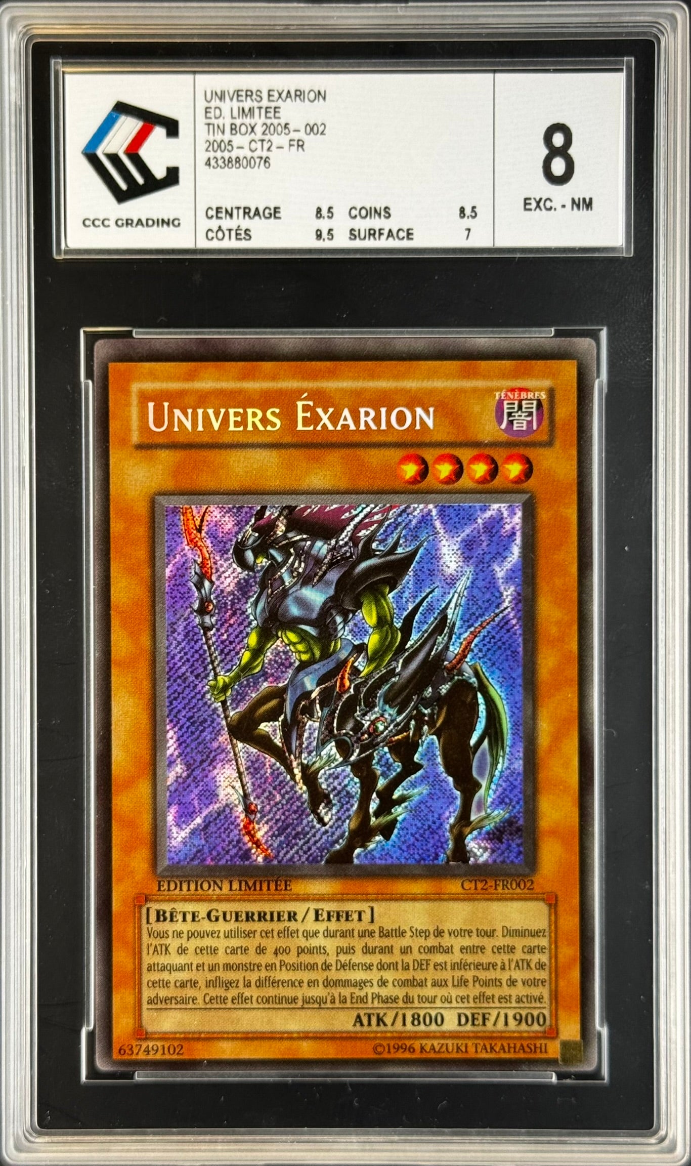 Univers Exarion CT2-FR002 gradé 8