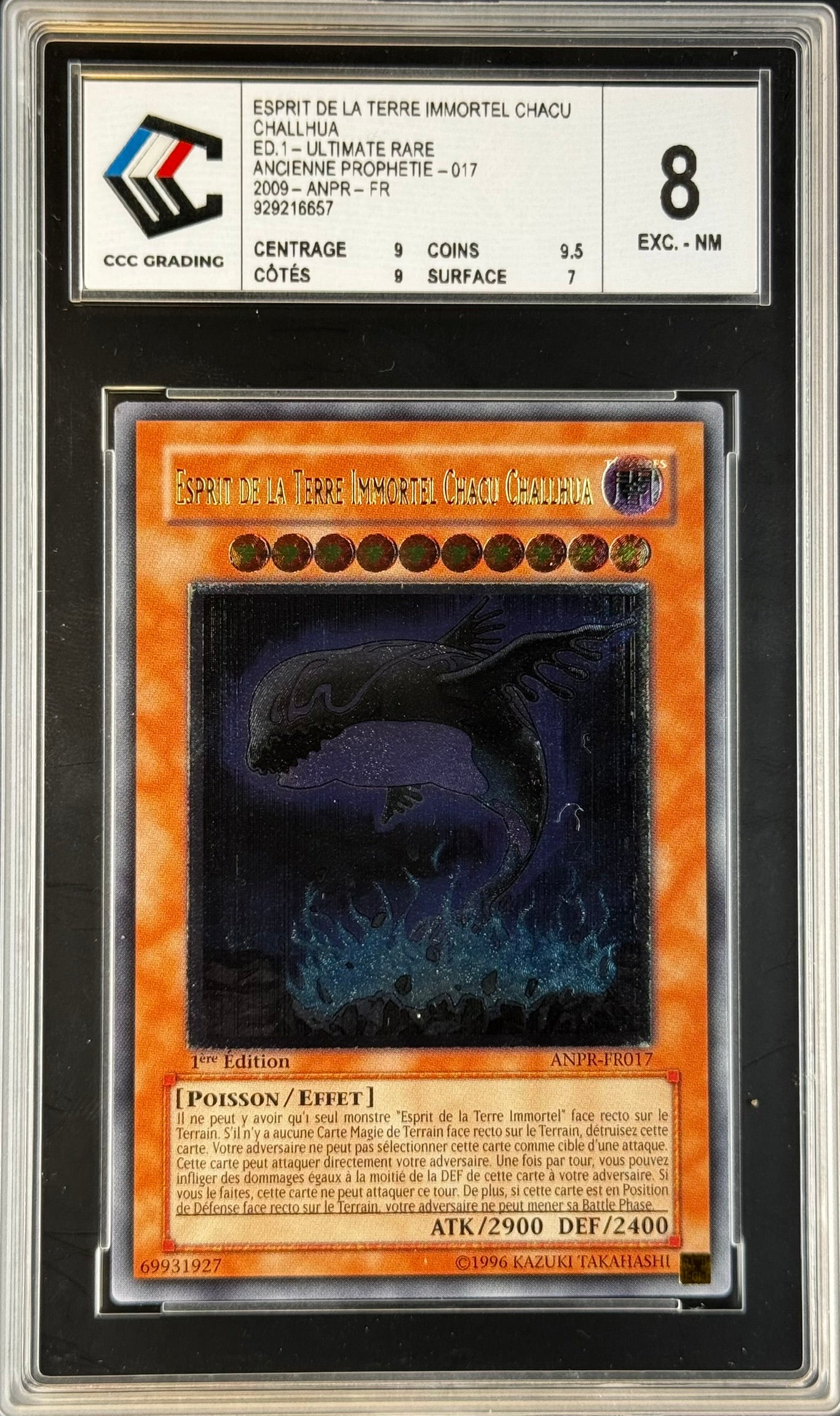 Esprit de la Terre Immortel Chacu ANPR-FR017 1st gradé 8