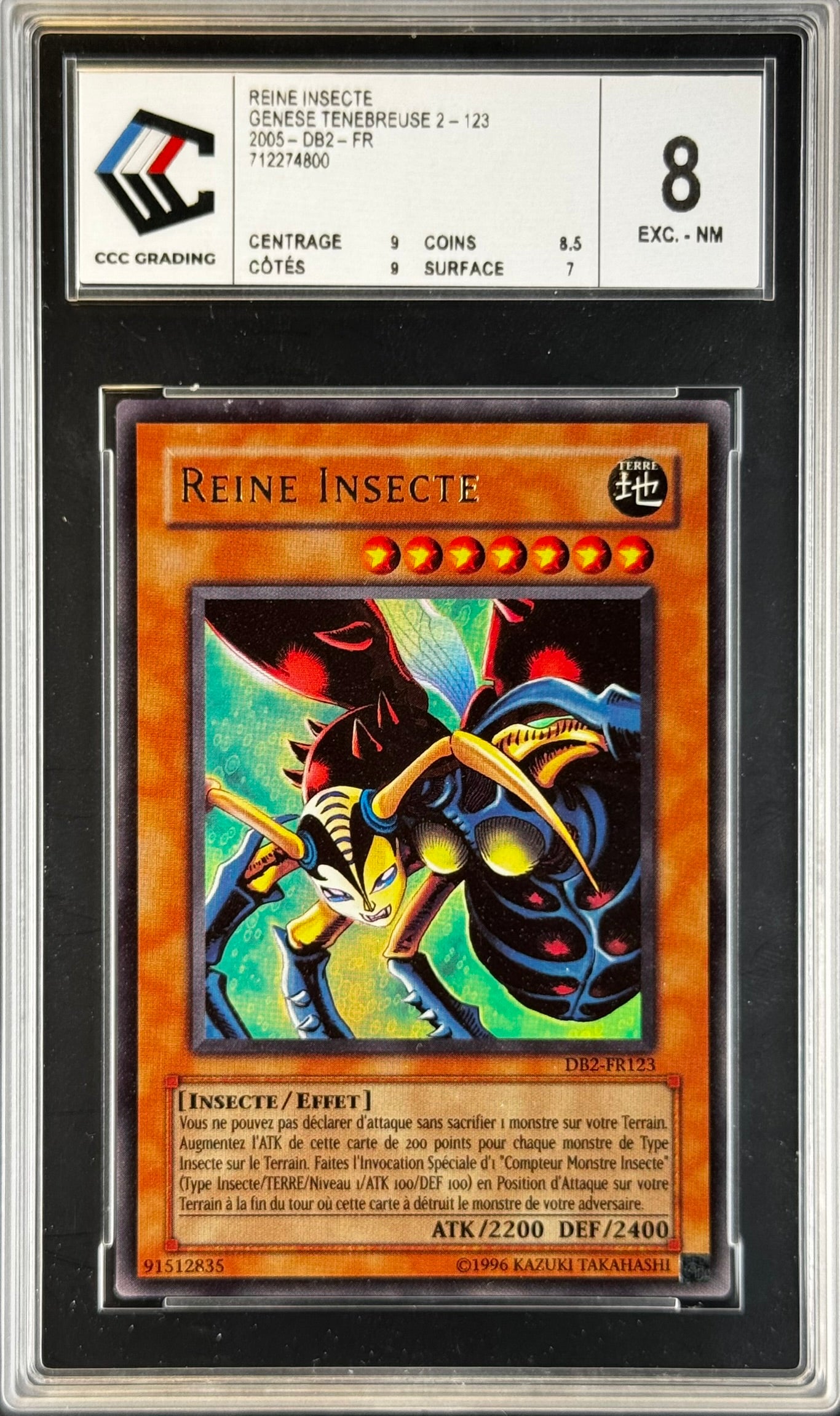 Reine Insecte DB2-FR123 gradé 8