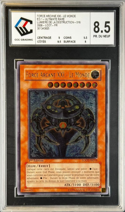 Force Arcane XXI - Le Monde LODT-FR016 1st gradé 8.5