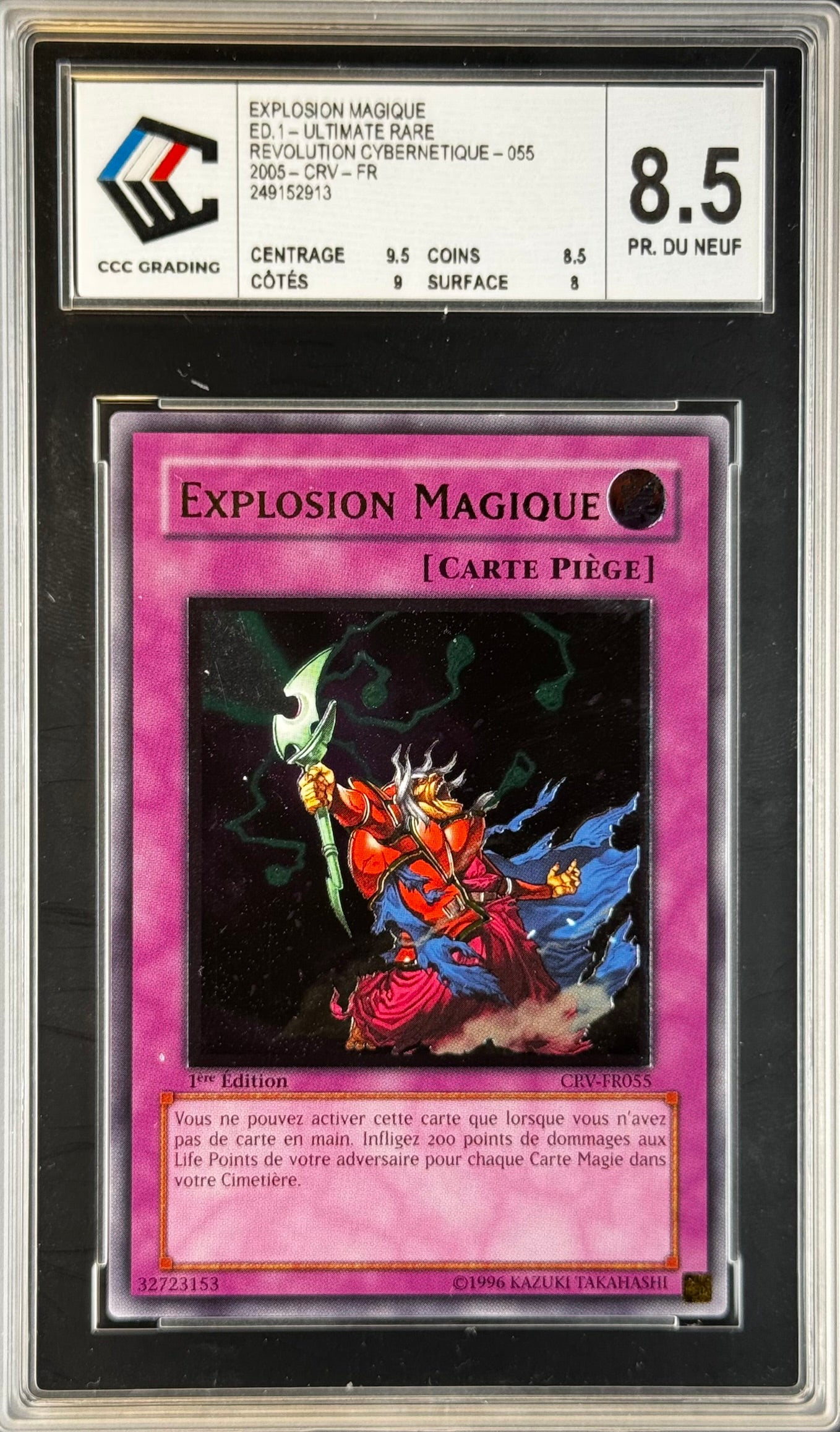 Explosion Magique CRV-FR055 1st gradé 8.5