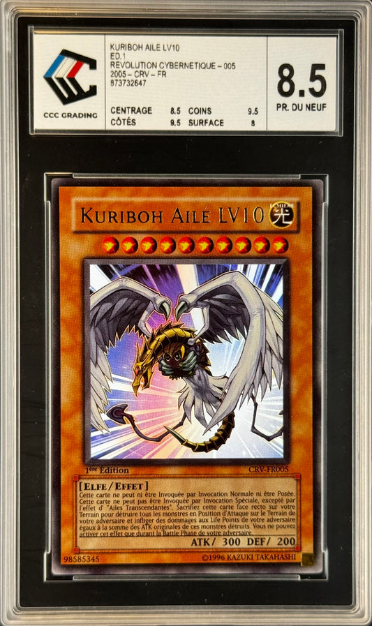 Kuriboh Ailé LV10 CRV 1st Gradé 8.5