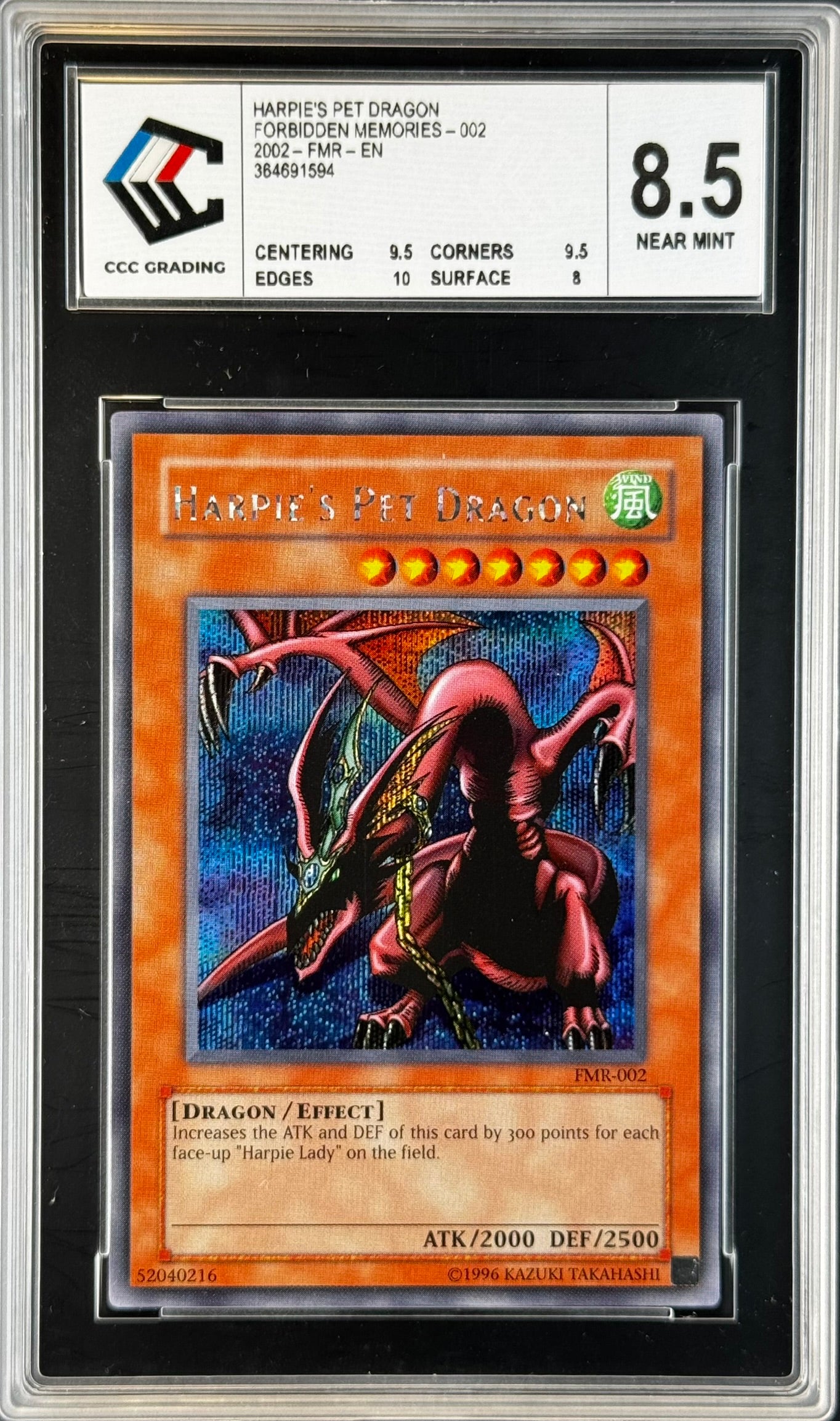 Harpie's Pet Dragon FMR gradé 8.5