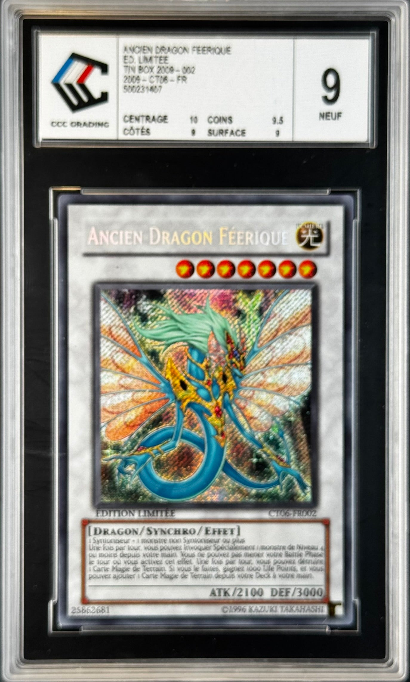 Ancien Dragon Féérique CT06-FR002 gradé 9