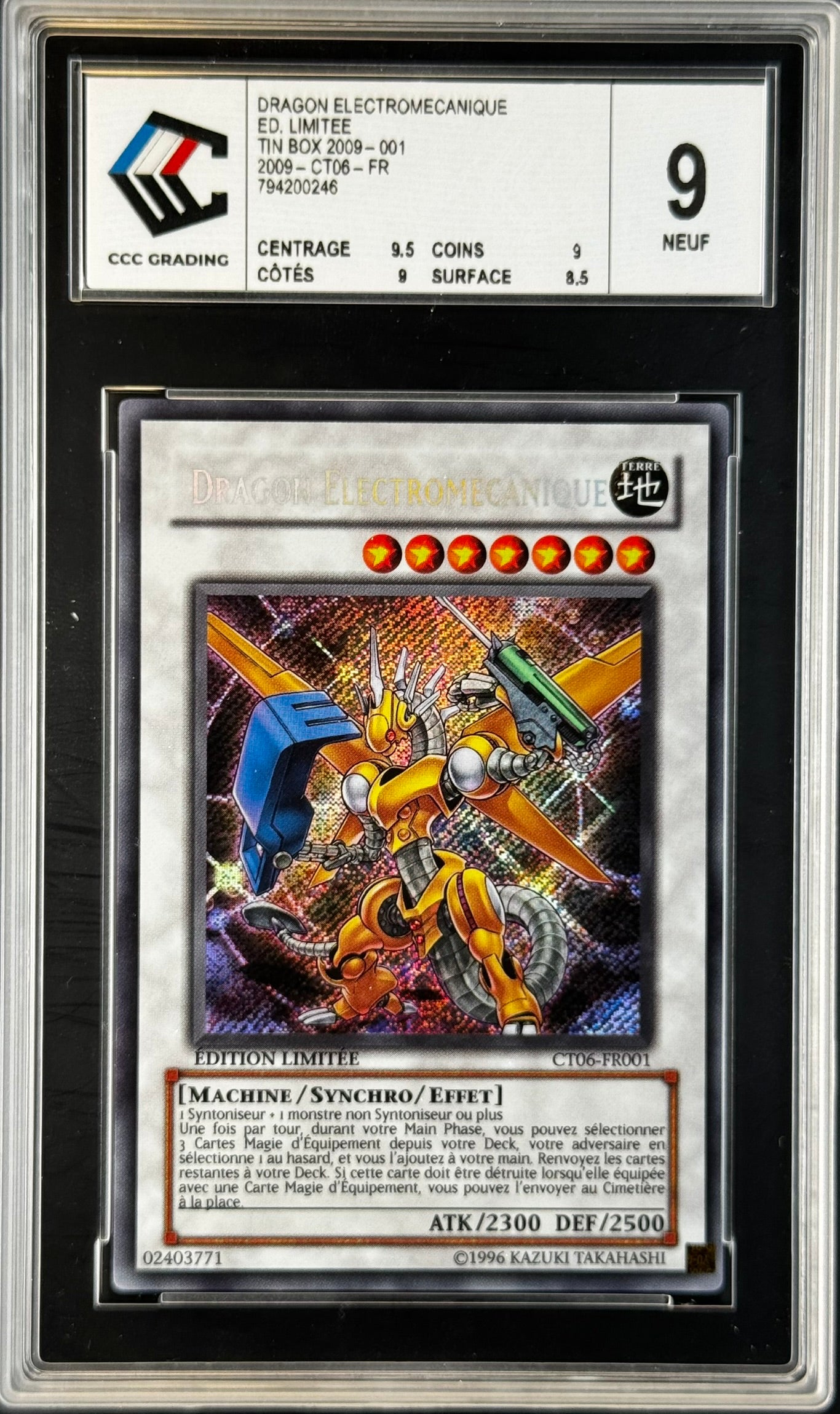 Dragon Electromécanique CT06-FR001 gradé 9
