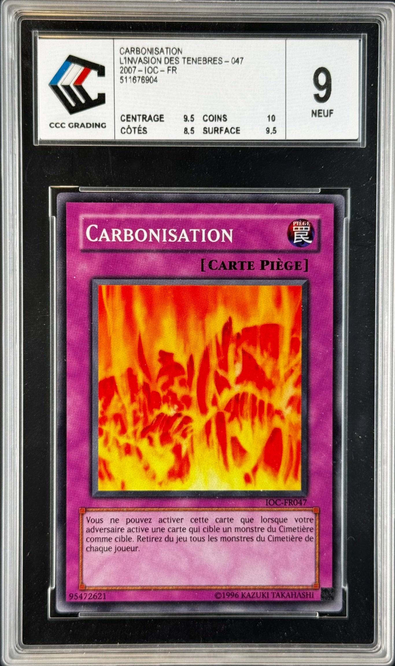 Carbonisation IOC Gradé 9