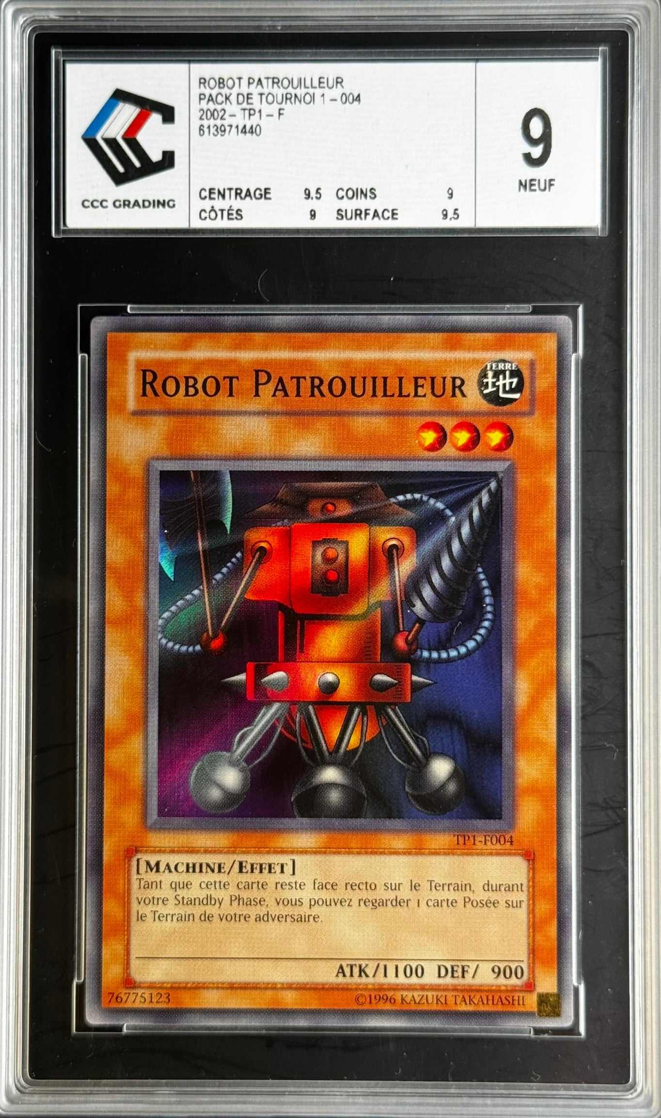 Robot Patrouilleur TP1 Gradé 9