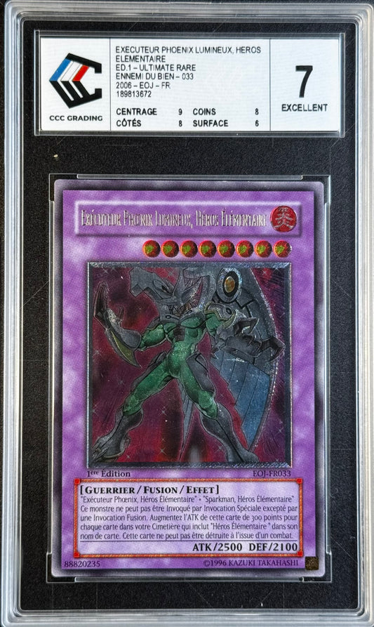Exécuteur Phœnix Lumineux, HÉROS Élémentaire EOJ-FR033 1st Gradé 7