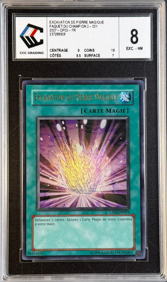 Excavation De Pierre Magique CP02-FR001 Gradé 8