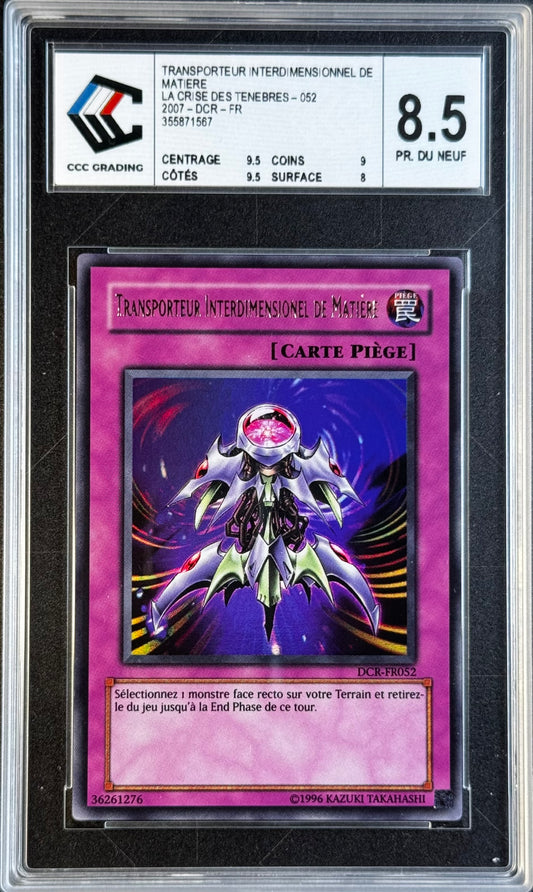 Transporteur Interdimensionel De Matière DCR-FR052 Gradé 8.5