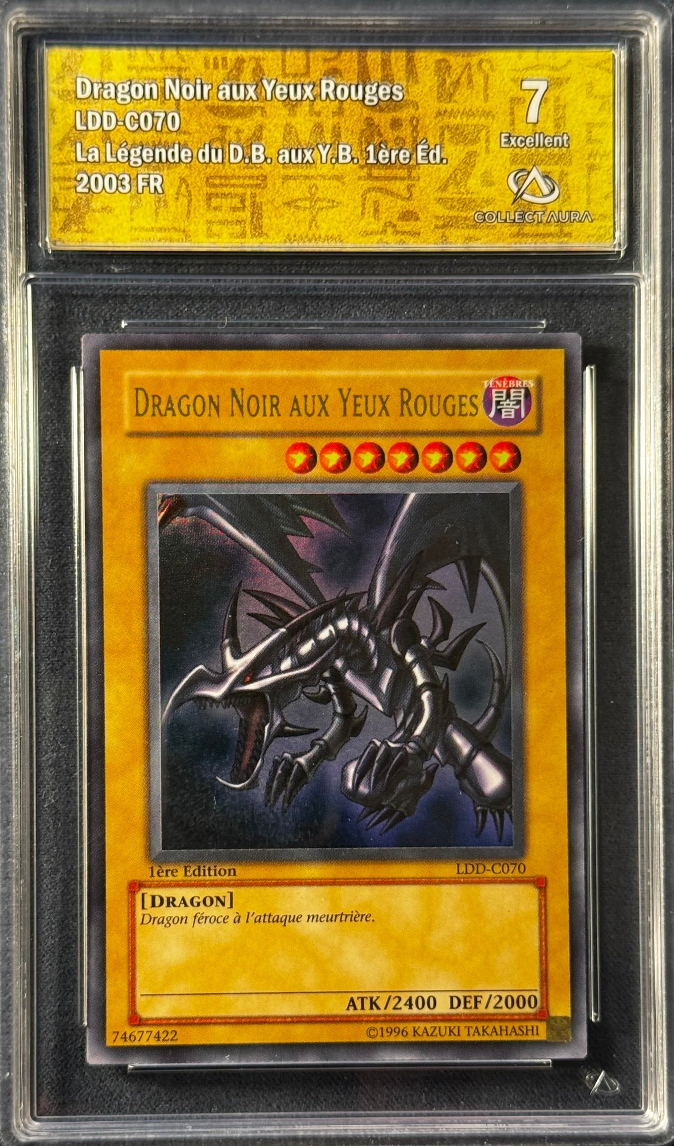 Dragon Noir Aux Yeux Rouges LDD-C070 1st Gradé 7