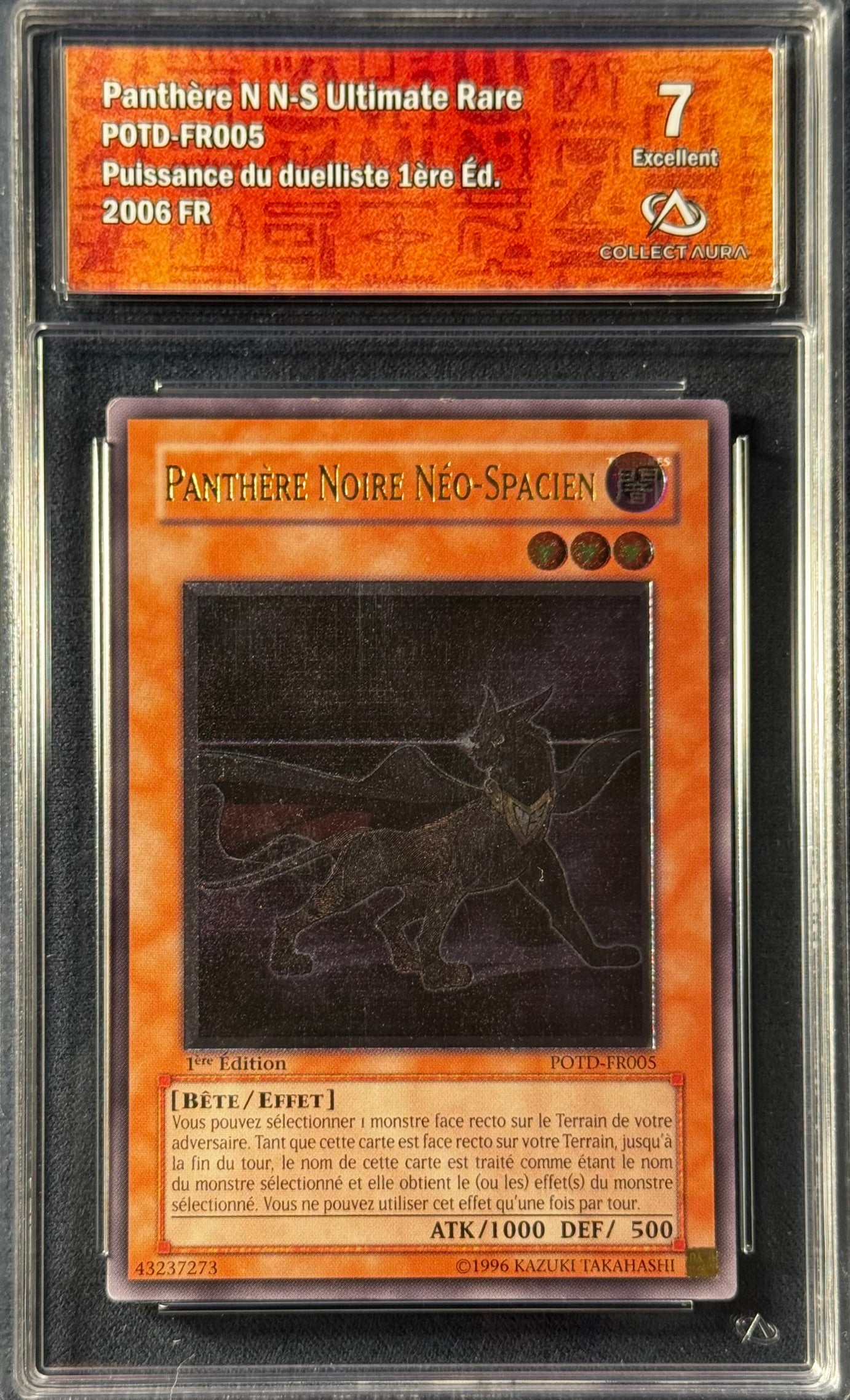 Panthère Noire Néo-Spacien POTD-FR005 Gradé 7