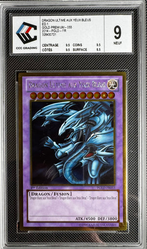 Dragon Ultime aux Yeux Bleus PGLD-FR055 1st Gradé 9