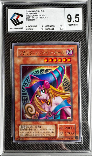 Dark Magician Girl P4-01 Gradé 9.5