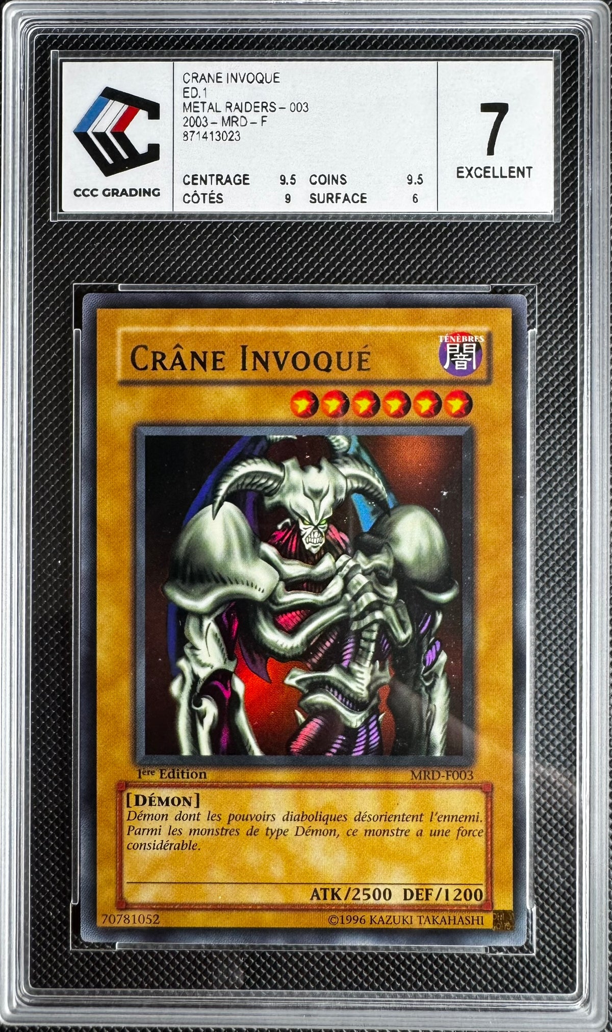 Crâne Invoqué MRD-F003 1st Gradé 7