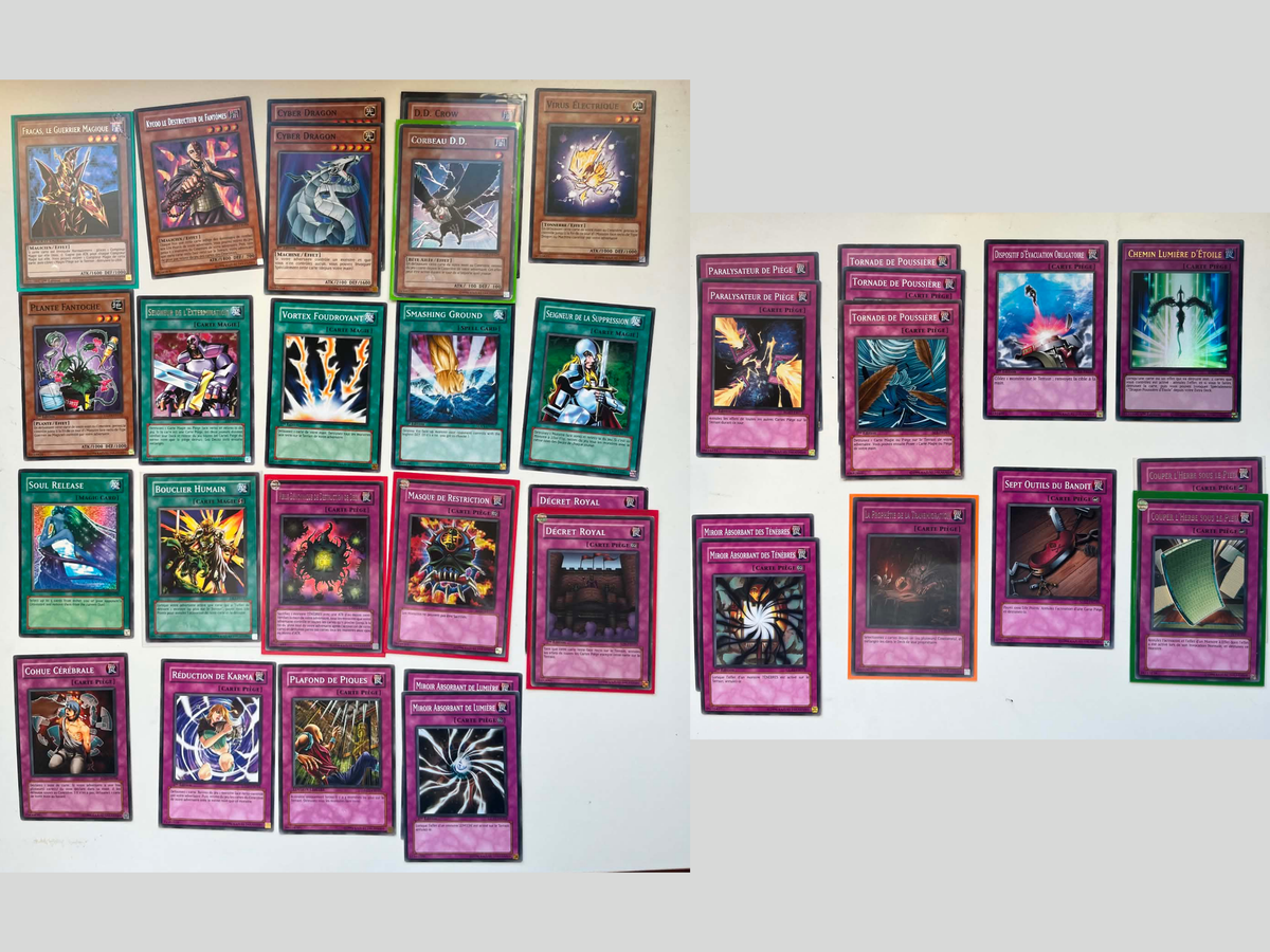 Lot side deck Edison 36 cartes #1